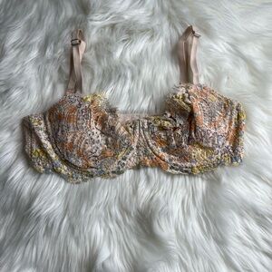Victoria's Secret Multicolor Lace Wire Bra Size 36D
